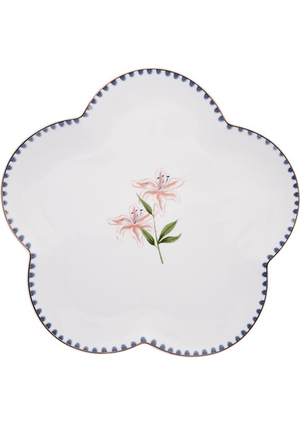Lilium Porselen 32 Parça 6 Kişilik Kahvaltı / Servis Takımı