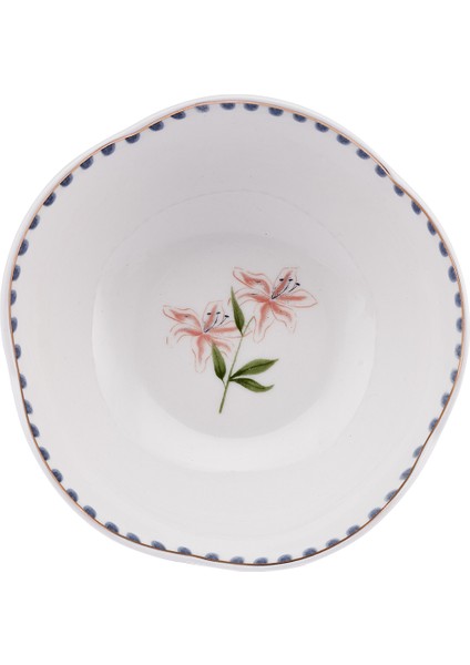 Lilium Porselen 32 Parça 6 Kişilik Kahvaltı / Servis Takımı
