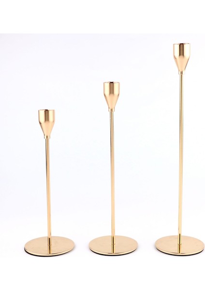 Şamdan Mum Bardak Oturma Odası Dekorasyonu Romantik Mum Işığında Akşam Yemeği Süs (Yurt Dışından)