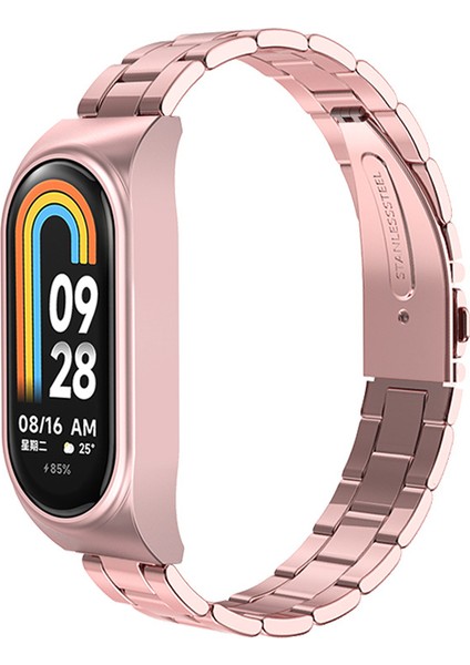 Xiaomi Mi Band 8 Metal Kayış (Yurt Dışından)
