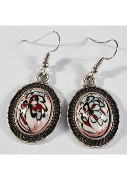 Bahar Çini Küpe Takımı