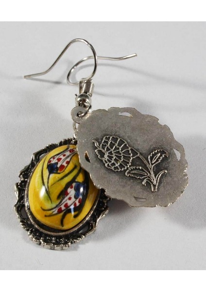 Ters Düze Lale İznik Küpe fiyatları