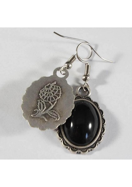 Siyah Taş İznik Çini Küpe fiyatları