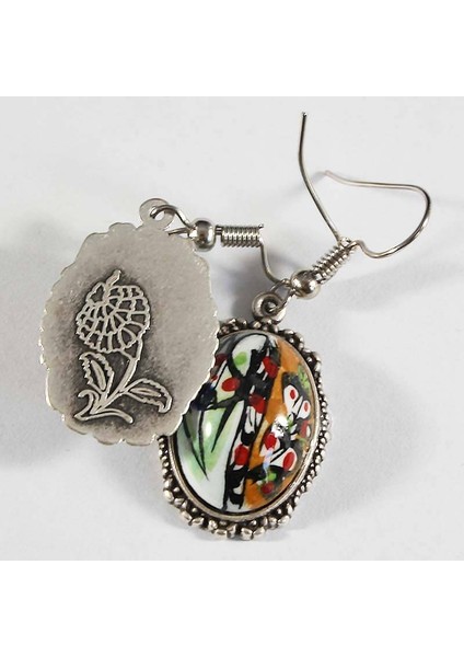 Çiçek Bahçesi İznik Çini Küpe fiyatları