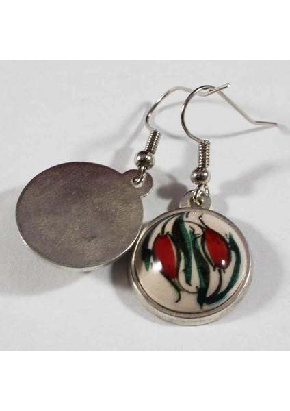 İznik Çini Kırmızı Küpe fiyatları