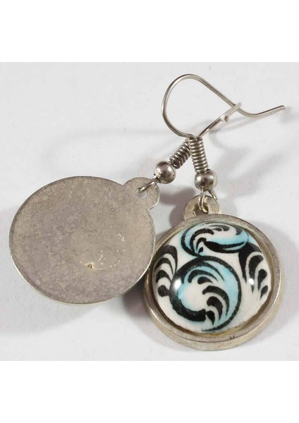 Bahar Motifli İznik Çini Küpe fiyatları