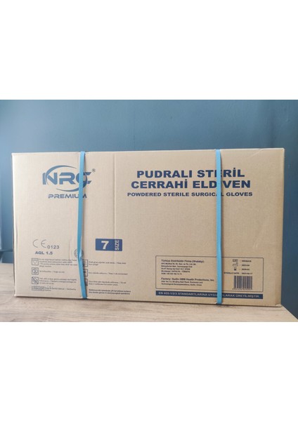 Lateks Cerrahi Pudralı Steril Eldiven 500 Çift 1 Koli 7 Numara indirimleri