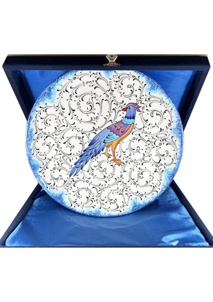 Zümrüdüanka İznik Çini Tabak 25cm