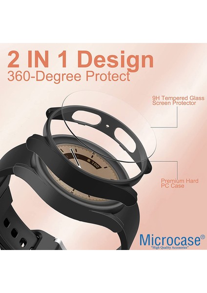 Samsung Galaxy Watch 6 44MM Ekran Korumalı Sert Rubber Kılıf - AL3173 fırsatları