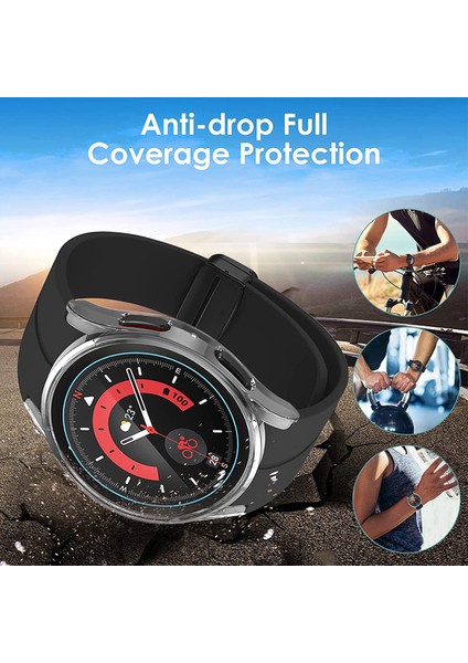 Samsung Galaxy Watch 6 44MM Ekran Korumalı Sert Rubber Kılıf - AL3173 indirimleri