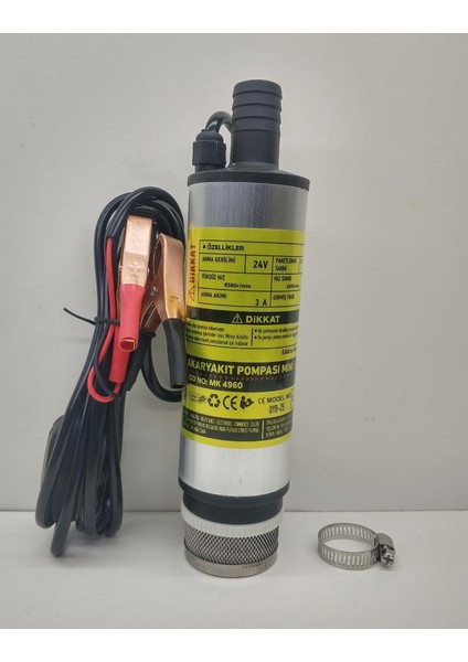 AKARYAKIT DALGIÇ POMPASI MİNİ / 24V 51 mm MK4960 fiyatları