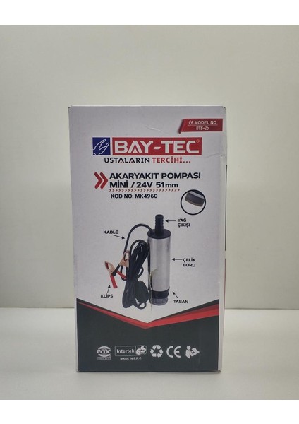 AKARYAKIT DALGIÇ POMPASI MİNİ / 24V 51 mm MK4960 fırsatları