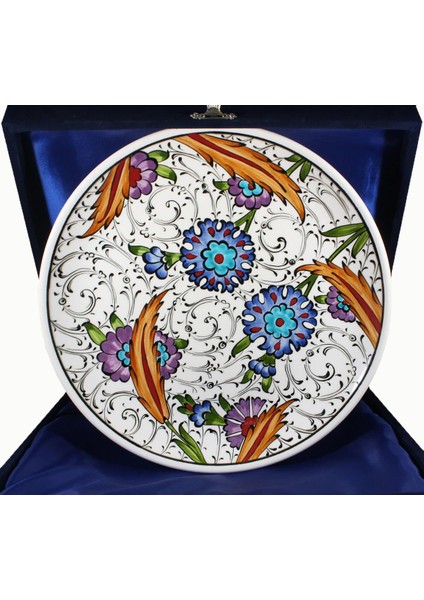 Yeni İş Hediyesi 25cm İznik Tabak