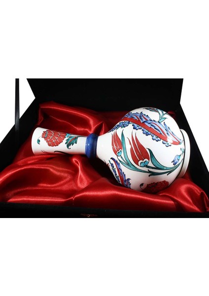 Vip Düğün Hediyesi İznik Çini Vazo ve Tabak Set modelleri