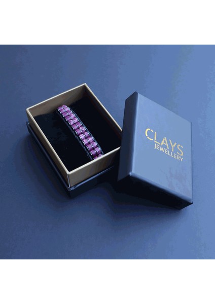 Clays Jewellery Doğal Taş Bileklik, Varisit Taşı Bileklik, Erkek Bileklik, Kadın Bileklik