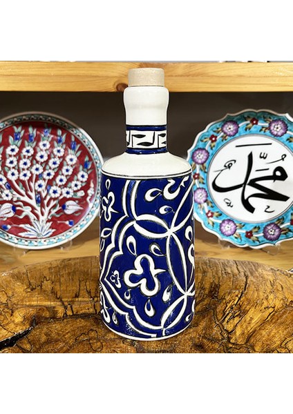 Rumi Desenli Çini Yağdanlık