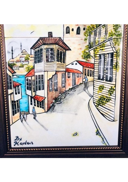 Galata Kulesi İznik Çini Pano