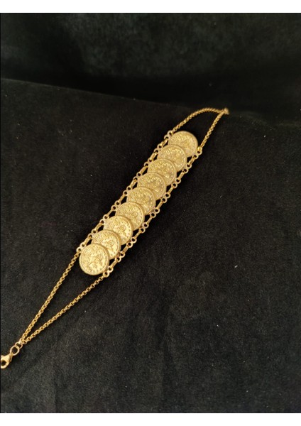 Reşat Pullu Bileklik 22 Ayar