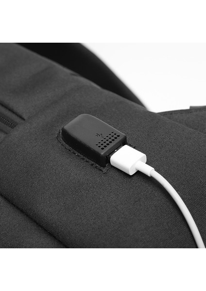 Iş Sırt Çantası Erkek Su Geçirmez Sırt Çantası Moda Çok Fonksiyonlu Bilgisayar Sırt Çantası Okul Çantası (Yurt Dışından) modelleri