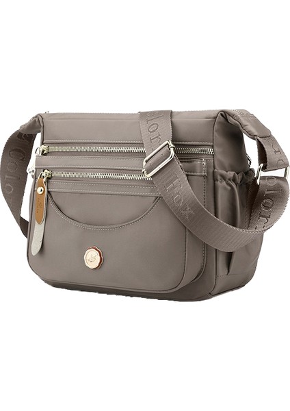 Çok Katmanlı Omuz Çantası Büyük Kapasiteli Su Geçirmez Naylon Crossbody Çanta Kadın Gündelik Cep Telefonu Sırt Çantası (Yurt Dışından) fiyatları