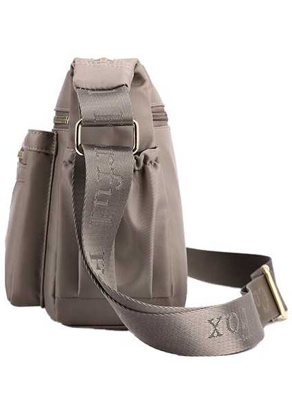 Çok Katmanlı Omuz Çantası Büyük Kapasiteli Su Geçirmez Naylon Crossbody Çanta Kadın Gündelik Cep Telefonu Sırt Çantası (Yurt Dışından) modelleri