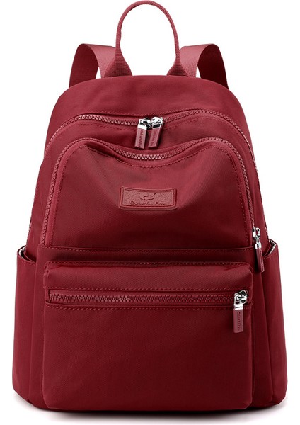 Sırt Çantası Bayanlar Açık Eğlence Büyük Kapasiteli Sırt Çantası Suya Dayanıklı Naylon Taşıma Çantası (Yurt Dışından)