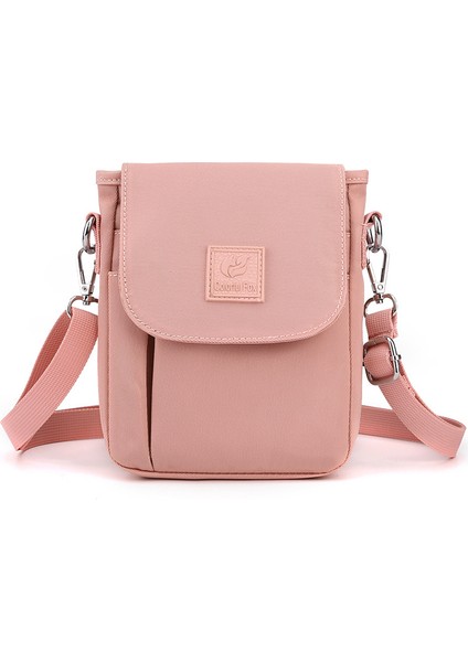 Kadın Omuz Çantası Su Geçirmez Naylon Gündelik Kadın Crossbody Cep Telefonu Çantası (Yurt Dışından)
