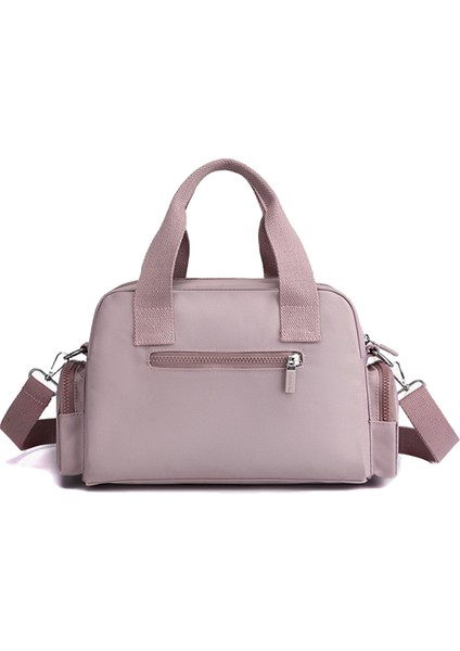 Kadın Moda Trendi Omuz Çantası, Büyük Kapasiteli, Su Geçirmez Naylon Sırt Çantası, Çok Katmanlı Banliyö Crossbody Çantası (Yurt Dışından) indirimleri