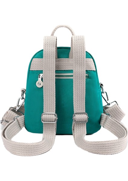 Retro Crossbody Çanta Bayan Çarpma Renk Çok Fonksiyonlu Sırt Çantası Naylon Cep Telefonu Anahtar Bozuk Para Cüzdanı (Yurt Dışından) indirimleri