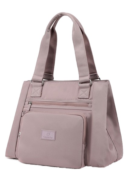 Kadın Çantası Moda Trendi Büyük Kapasiteli Omuzdan Askili Çanta Iş Işe Gidip Gelmek Su Geçirmez Tote Çanta Rahat Taşınabilir Naylon Seyahat Çantası (Yurt Dışından) modelleri
