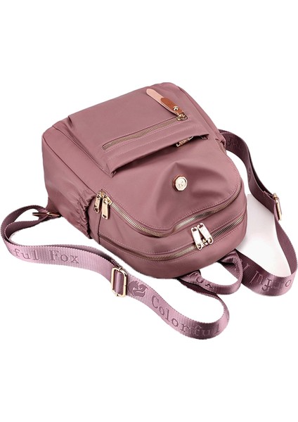 Kadın Büyük Kapasiteli Sırt Çantası Kore Tarzı Moda Rahat Sırt Çantası Su Geçirmez Naylon Çanta (Yurt Dışından) indirimleri