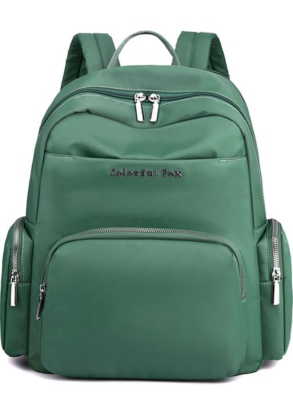 Sırt Çantası Bayan Su Geçirmez Naylon Kumaş Erkek Seyahat Büyük Kapasiteli Sırt Çantası Öğrenci (Yurt Dışından)