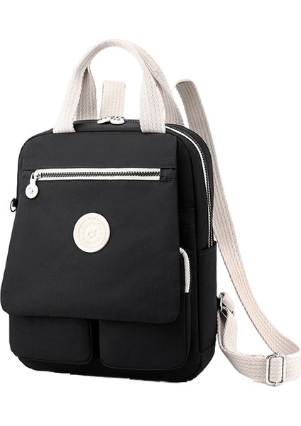 Kadın Kontrast Renkli Sırt Çantası Moda Trendy Sırt Çantası Büyük Kapasiteli Su Geçirmez Çanta (Yurt Dışından) fiyatları