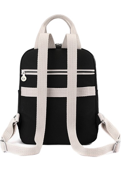 Kadın Kontrast Renkli Sırt Çantası Moda Trendy Sırt Çantası Büyük Kapasiteli Su Geçirmez Çanta (Yurt Dışından) fırsatları
