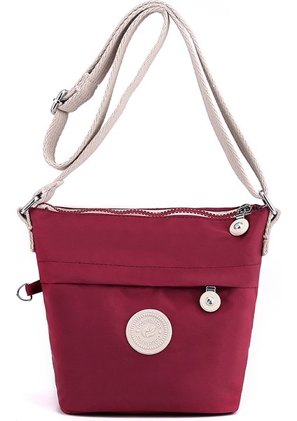 Kadın Omuz Çantası, Modaya Uygun Kova Çantası, Basit ve Çok Yönlü, Su Geçirmez Çapraz Çanta (Yurt Dışından)