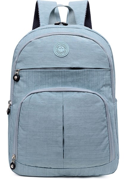 Oxford Kumaş Sırt Çantası Rahat Su Geçirmez Naylon Sırt Çantası Hafif Öğrenci Okul Çantası (Yurt Dışından)