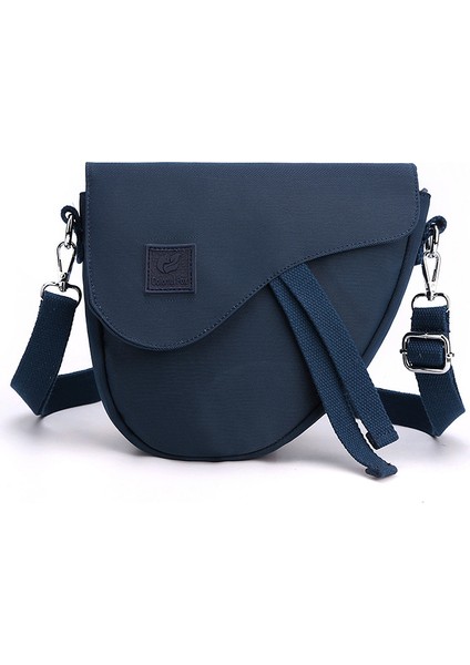 Kadın Omuzdan Askili Çanta Kore Tarzı Moda Eyer Çantası Çok Yönlü Seyahat Ruj Anahtarı Crossbody Çanta (Yurt Dışından)