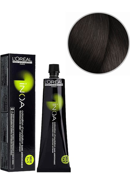 L'Oréal Professionnel Inoa Amonyaksız Saç Boyası 60 gr No - 5.18