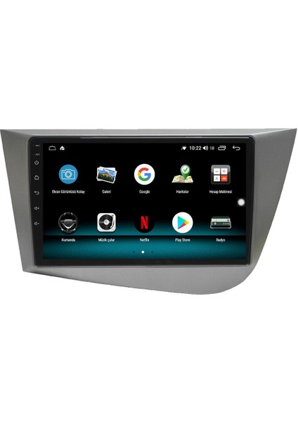 Seat Leon Android 13 Multimedya Carplay 4gb RAM+64GB HDD 2006-2010 Navigasyon Ekran