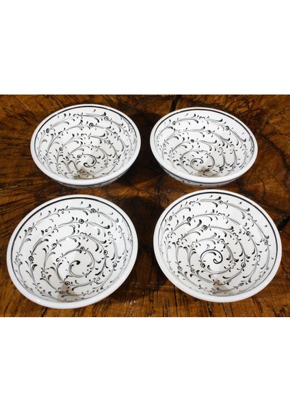 Haliç Desenli 4 lü Kase Takımı