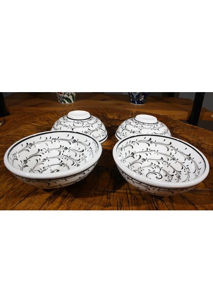 Haliç Desenli 4 lü Kase Takımı fiyatları