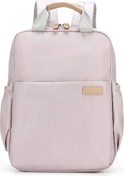 Basit Sırt Çantası Darbeye Dayanıklı Bilgisayar Çantası Çok Fonksiyonlu Moda Öğrenci Sırt Çantası (Yurt Dışından)