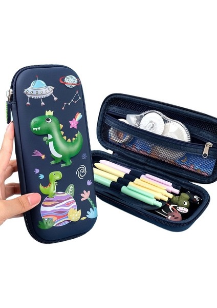 Sevimli Karikatür Çok Fonksiyonlu Kalem Kutusu (Yurt Dışından)