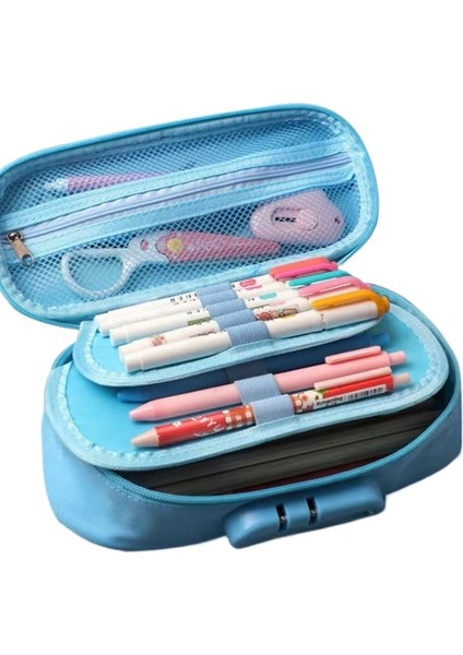 Ultraman Kod Kilidi Kalem Kutusu 3d Stereoskopik Karikatür Çocuklar Için Kırtasiye Kutusu (Yurt Dışından) fiyatları