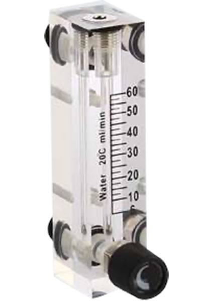 Debimetre - Ayar Vanalı -Debi ölçer - Şamandıralı - Lzm Gaz 0,05 - 05 L/dk
