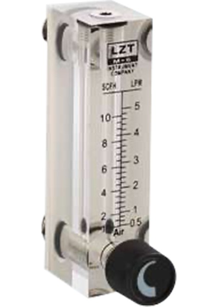 Debimetre - Ayar Vanalı -Debi ölçer - Şamandıralı - Lzm Sıvı 80-400 Ml/dk