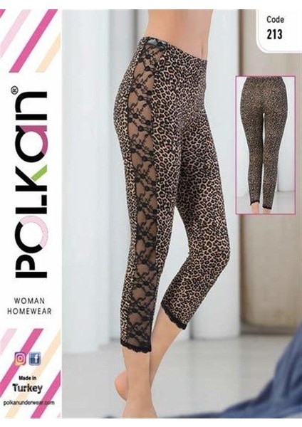 Polkan 213 Bayan Leopar Tayt