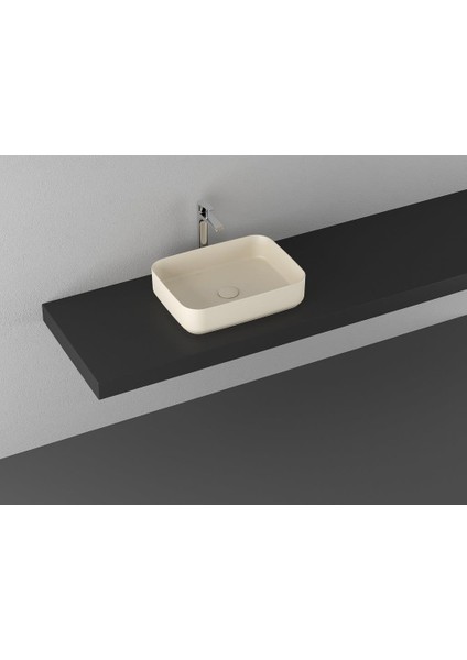 Infinity Tezgah Üstü Lavabo 50 cm Fil Dişi Extra Dek. Del. 10NF65050-2K