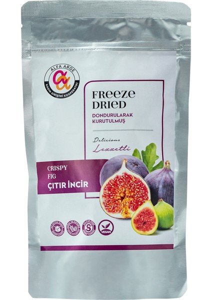 Freeze Dried İncir Dondurularak Kurutulmuş 30 gr