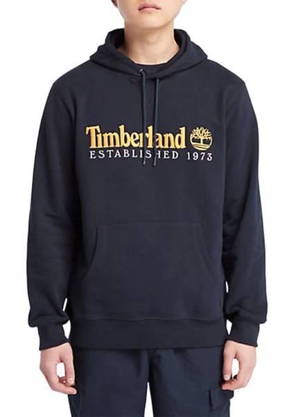 Embroidery Logo Brush Back Erkek Sweatshirt - TB0A5NR2